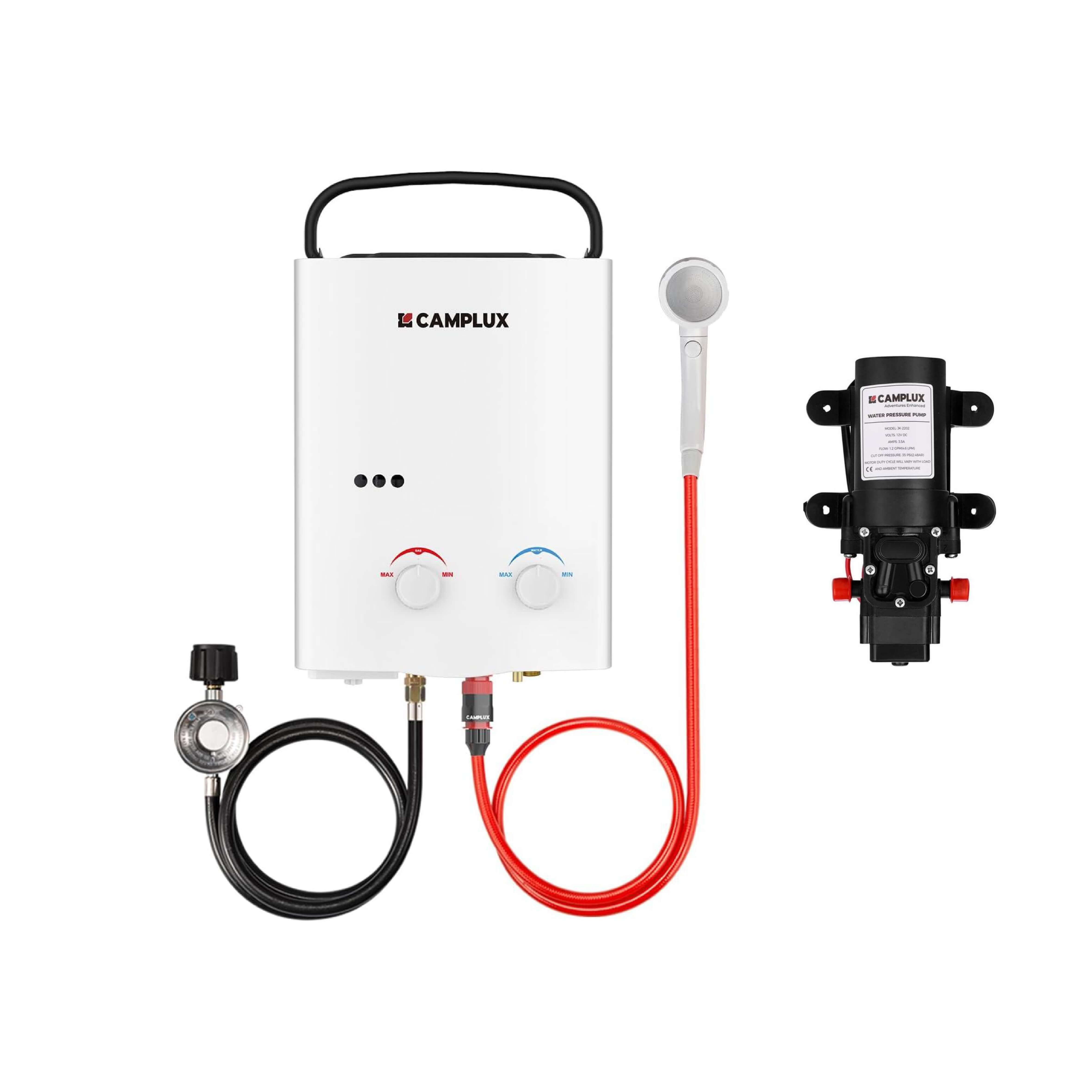 5 Liter Portable Water Heater & 3.5L Water Pump