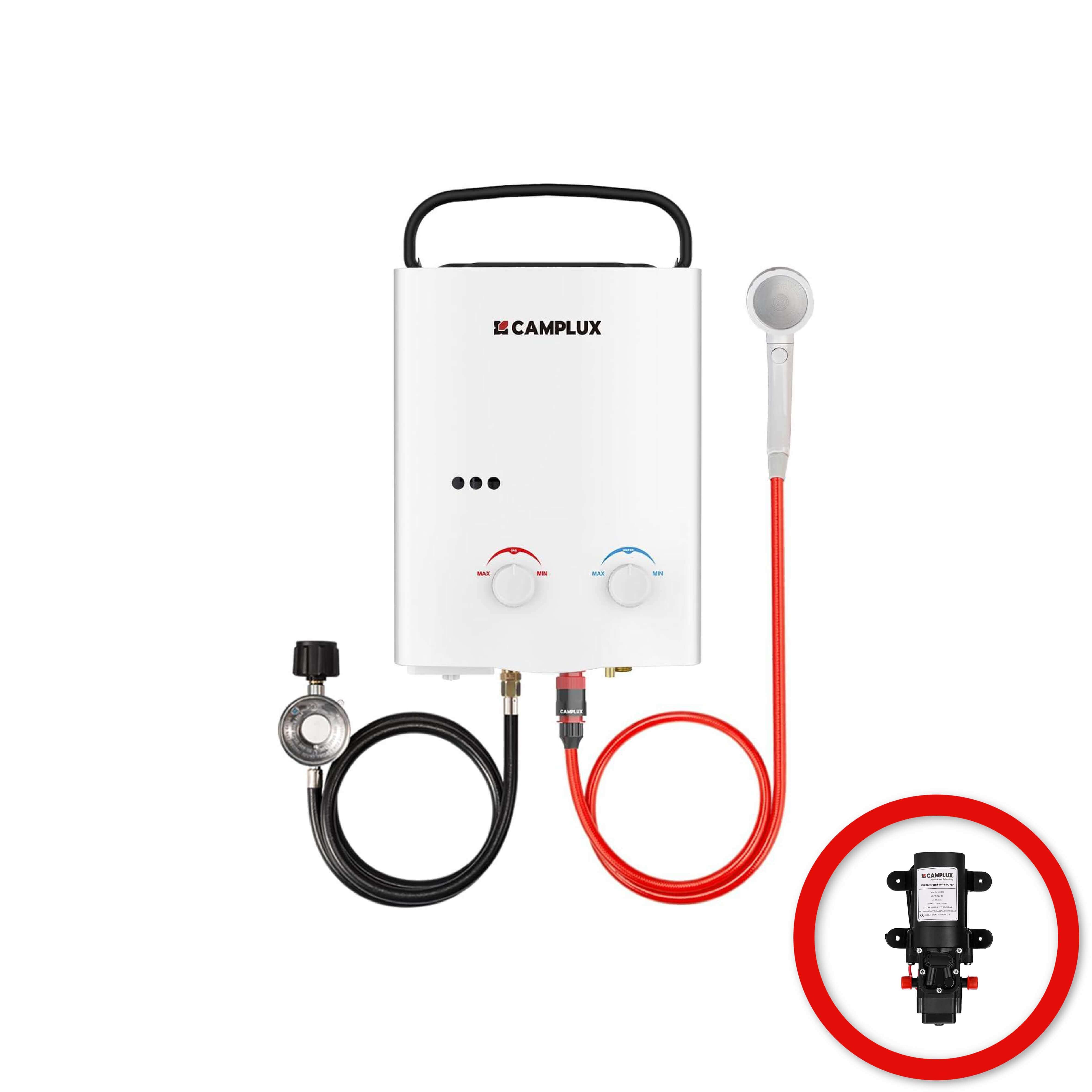 5 Liter Portable Water Heater & 3.5L Water Pump