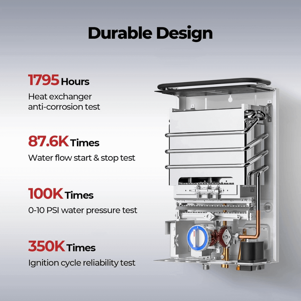 Portable Outdoor Tankless Water Heater F10