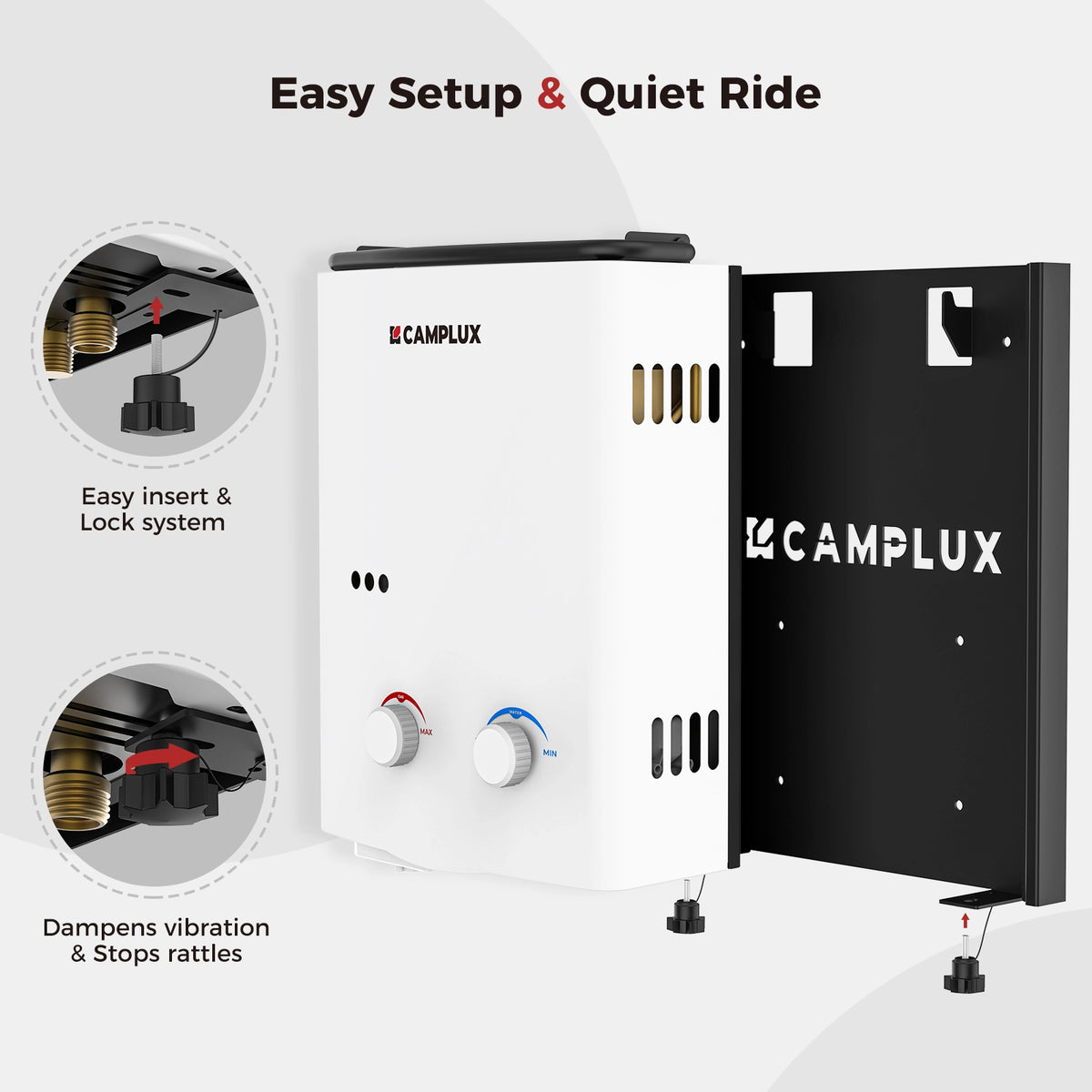 Camplux RB5 Quick Release Mounting Bracket for AY132