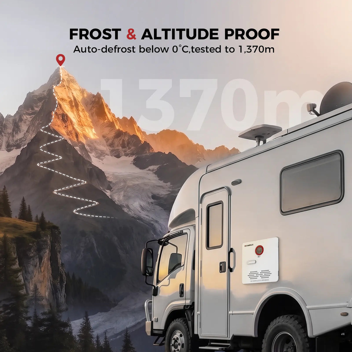 camplux re264 caravan hotwater rost altitude